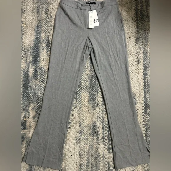 Zara Classic Gray Trousers - Picture 3 of 4